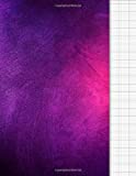 Knitting Graph Paper Notebook: 4:5 Ratio | Blank Knitters Design Journal | 120 pages | Letter Format 8.5"x11" | Purple Violet Cover