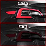 PreCut Vinyl Smoke Tint for 2017-2022 Tesla Model 3 Tail Light & Reflector (1. Full Taillight, 20% Dark Smoke)