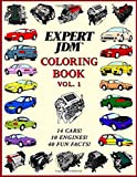 Expert JDM Coloring Book Vol. 1: 10 JDM Engines and 14 Japanese Car Drawings to Color!