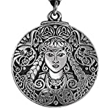 Large Celtic Goddess Brigid Necklace