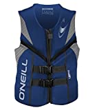 O'Neill Wetsuits Men's Reactor USCG Life Vest,Pacific/Lunar/Black,X-Large