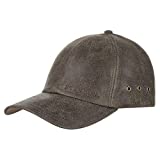 Stetson Liberty Leather Cap Men Brown One Size