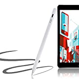 Stylus Pen for Apple iPad with Palm Rejection, Tilt No Lag Magnetic Adsorption Active Pencil Compatible with 2018 and Later, iPad 6th-8th Pro 11/12.9'' Mini 5th Air 3rd/4th Gen Precise Drawing Writing