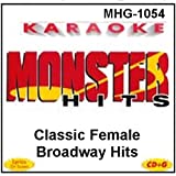 Monster Hits Karaoke #1054 - Classic Female Broadway Hits