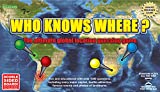 Who Knows Where? - The Location Guessing Educational Family Board for kids and adults, where you guess famous geography locations on a map of the world.