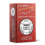 Not Parent Approved: A Fun Card Game and Gift for Kids 8-12, Tweens, Teens, Families and Mischief Makers – The Original, Hilarious Family Party Game