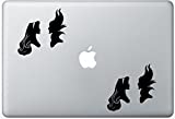 Sleeping Beauty Briar Rose And Maleficent Handcut Disney Silhouette FlashDecals1671 Set Of Two (2x) , Decal , Sticker , Laptop , Ipad , Car , Truck