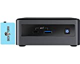 Intel NUC Kit 10i5-TALL Home & Business Mini Desktop Black (Intel i5-10210U 4-Core, Intel UHD, WiFi, Bluetooth, 1xHDMI, SD Card, No OS) Barebone Unit with Hub