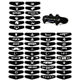 52Pcs/Set Game Theme Led Lightbar Cover Light Bar Decals Stickers for Playstation 4 PS4 PS4 Slim PS4 Pro Controller Skins