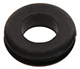 The Hillman Group 55054 Groove Rubber Grommet, 9/16 by 1/4 by 3/8-Inch, 30-Pack,Black