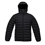 Triple F.A.T. Goose Logan | Puffer Jacket Men With Hood | Men's Winter jacket | 750 Fill Power Down (2XL, Black)