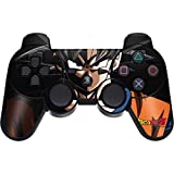 Skinit Decal Gaming Skin for PS3 Dual Shock Wireless Controller - Officially Licensed Dragon Ball Z Goku Portrait Design