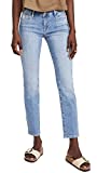 FRAME Women's Le Garcon Jeans, Overturn, Blue, 31