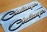 Dodge Challenger Fender Nameplate Emblem Badge Set of 2 Mopar OEM