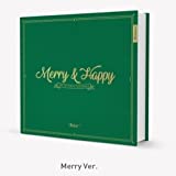 Twice -[Merry & Happy]1st Repackage Merry Ver CD+84p Photo Book+3p Photo Cards+1p Post Card+1p Sticker K-POP SEALED