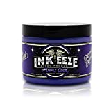INK-EEZE Purple Glide Tattoo Ointment for Professional Artist, Essential Oils, Petroleum Free, Made in USA, Lavender, 6oz