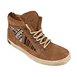 Inkkas - Tan Suede Camping Boot - Handcrafted Artisan Women's & Men's Rugged and Durable Leather Shoes…