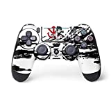 Skinit Decal Gaming Skin for PS4 Pro/Slim Controller - Officially Licensed Dragon Ball Z Vegeta Wasteland Design