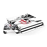 Skinit Decal Gaming Skin Compatible with PS4 Pro Console and Controller Bundle - Officially Licensed Dragon Ball Z Vegeta Wasteland Design