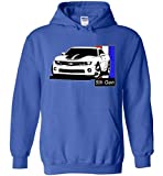 Aggressive Thread 5TH Gen Camaro SS Hoodie Sweatshirt Royal Blue