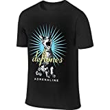 Def-Tones Band Adren-Aline Cat Design Pure Cotton Breathable T-Shirt for Man XL Black