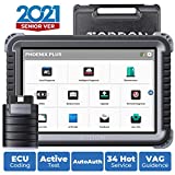 Diagnostic Tool TOPDON Phoenix Plus Bidirectional Scan Tool Advanced ECU Coding, Key Matching, All System Diagnostic Scanner, 34 Maintenance Service, AutoAuth for FCA SGW, 2 Years Free Update