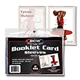 BCW 1-SSLV-BC-V Booklet Card Sleeves - 5 3/8 X 3 11/16