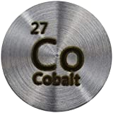 Cobalt (Co) 24.26mm Metal Disc 99.95% Pure for Collection or Experiments