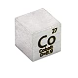 Pure Metal Cobalt 10mm Density Co Cube for Element Collections Lab Experiment Material Hobbies Simple Substance Block Display DIY