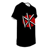 Impact Dead Kennedys Men's Logo Black T-Shirt (S, Black-1)