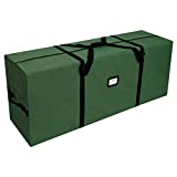 AerWo Christmas Tree Storage Bag Extra Large Christmas Storage Containers, Fits Up to 7.5 Ft Artificial Trees Heavy Duty 600D Oxford Xmas Holiday Tree Bag with Durable Handles & Dual Zipper 50in x 15in x 20in
