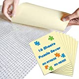 16 Sheets Puzzle Glue Sheets, No Stress & No Mess Puzzle Saver Sheets for 4 x 1000 Piece Puzzles, Preserve 1000 Piece Puzzle in Minutes