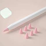 HappyCover Compatible with Apple Pencil Tips, Professional Liquid Silicone Nibs Cover Replacement for 1st & 2nd Gen, Writing Anti-Slip Protective Case for Apple iPad Pencil. (Baby Pink)