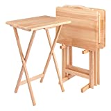 Winsome Wood Alex Snack Table Natural Set 5 Pc