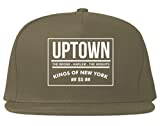 Kings Of NY Uptown Bronx Harlem Washington Heights NYC Snapback Grey