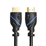 6 FT (1.8 M) High Speed HDMI Cable Male to Male with Ethernet Black (6 Feet/1.8 Meters) Supports 4K 30Hz, 3D, 1080p and Audio Return CNE219312