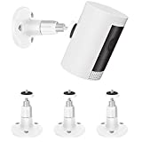 3 Pack BFYTN Wall Mount Compatible with Ring Stick Up Cam Wired/Battery and Ring Indoor Cam HD Security Camera,360 Degree Adjustable Mounting Bracket (White)