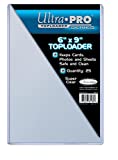 Ultra Pro 6" X 9" Toploader 25ct