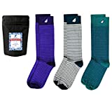 Boldfoot Socks - Premium Quality Colorful Women's Dress Socks - American Made - 3-pack, Underdog 1