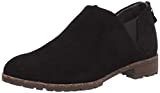 Dr. Scholl's Shoes Women's Roll Call Ankle Boot, Black Microfiber, 7.5