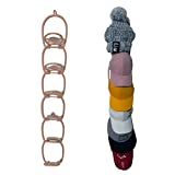 Artliving Pink Door & Wall Mounted Hat Rack Baseball Cap Holder Organizer,6 Pack.