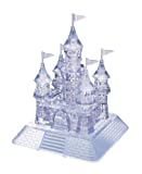 Bepuzzled Original 3D Crystal Puzzle Deluxe - Castle, Clear - Fun yet challenging brain teaser that will test your skills and imagination, For Ages 12+