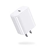 JSAUX 20W USB-C Power Adapter, iPhone 13 Wall Charger PD 3.0 Type C Fast Adapter, Compatible with iPhone 13/12 Mini/Pro/Pro Max, iPhone 11, iPhone X, iPad, AirPods Pro, Pixel 5-White