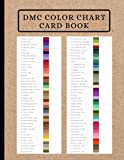 dmc color chart card book | 8.5 " x 11 " | 28 Pages