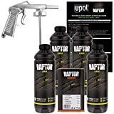 U-POL Raptor Tintable Urethane Spray-On Truck Bed Liner Kit W/Free Spray Gun, 4 Liters