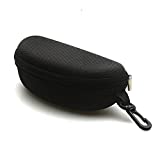 Sunglasses Case and Large Waterproof Eyeglasses Case Hard EVA zipper for Men & Women or Children with Cleaning Cloth