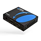 OREI 4K Audio Extractor HDMI UltraHD 4K @ 60Hz 18G HDMI 2.0 Audio Converter SPDIF + 3.5mm Output HDCP 2.2 - Dolby Digital/DTS Passthrough CEC, HDR, Dolby Vision, HDR10 Support (HDA-912)