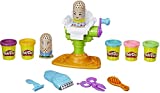 Play-Doh Buzz 'n Cut Fuzzy Pumper Barber Shop Toy with Electric Buzzer and 5 Non-Toxic Play-Doh Colors, 2-Ounce Cans