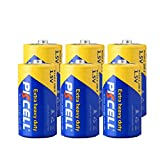 6PC of 1.5v Super Heavy Duty Battery UM2 R14P C Batteries Duration 280 min