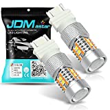 JDM ASTAR Extremely Bright PX Chipsets White/Yellow 3157 3155 3457 4157 Switchback LED Bulbs For Turn Signal Lights